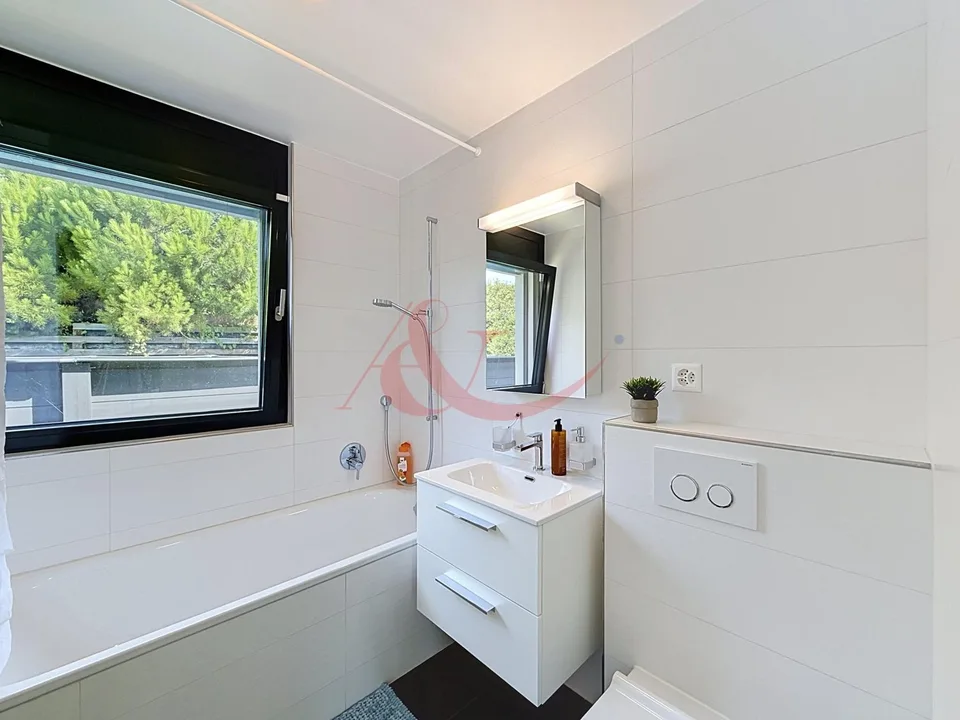 Propriété moderne offrant vue sur le lac et les Alpes ? La Conversion