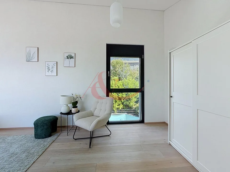 Résidence contemporaine avec vue sur le lac et les Alpes - La Conversion – photo 6 sur 13