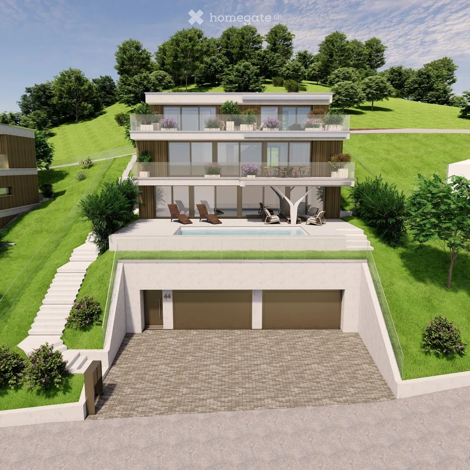 Exclusive 6.5-room villa on the south slope of Sissach – photo 2 of 15