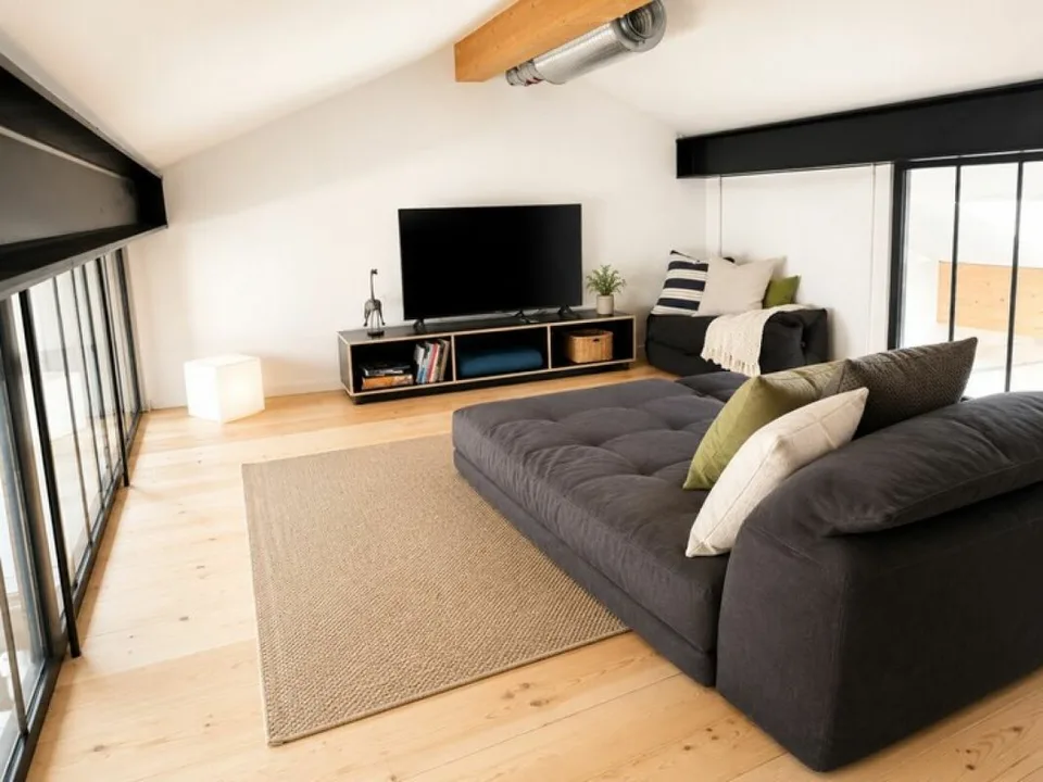 Magnifico appartamento di architetto di 138 m² con giardino e terrazza - Attalens