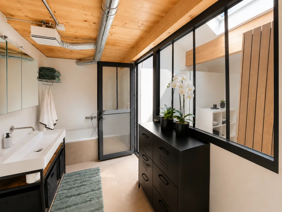 Magnifico appartamento di architetto di 138 m² con giardino e terrazza - Attalens