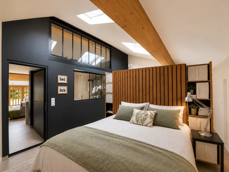 Magnifico appartamento di architetto di 138 m² con giardino e terrazza - Attalens