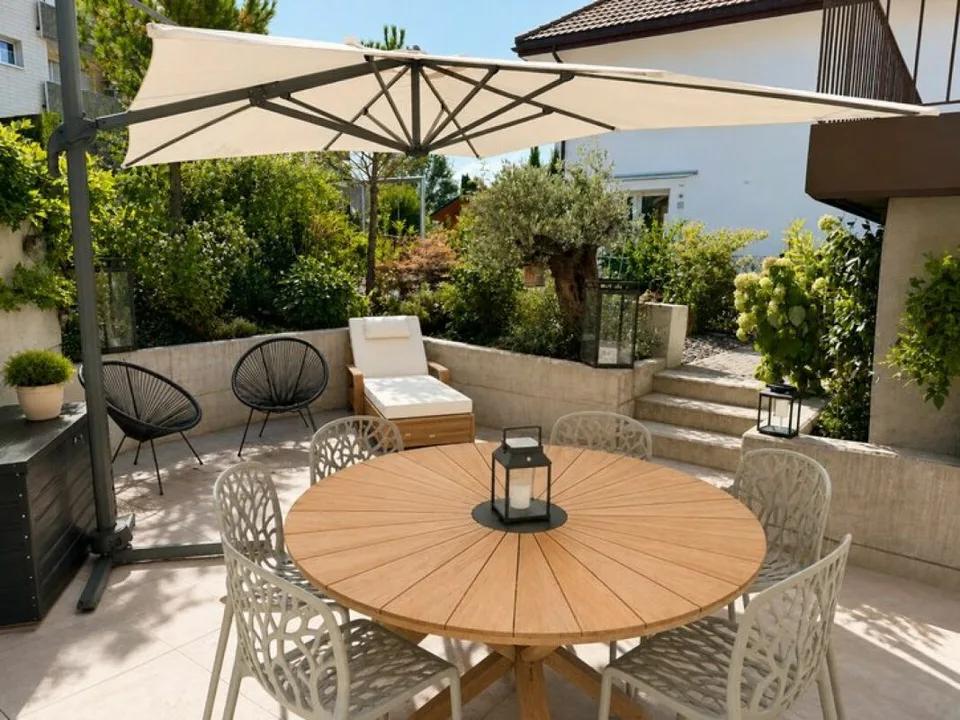 Magnifico appartamento di architetto di 138 m² con giardino e terrazza - Attalens
