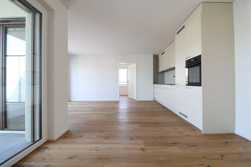 Appartement d'attique exclusif de 3,5 pièces dans un immeuble neuf