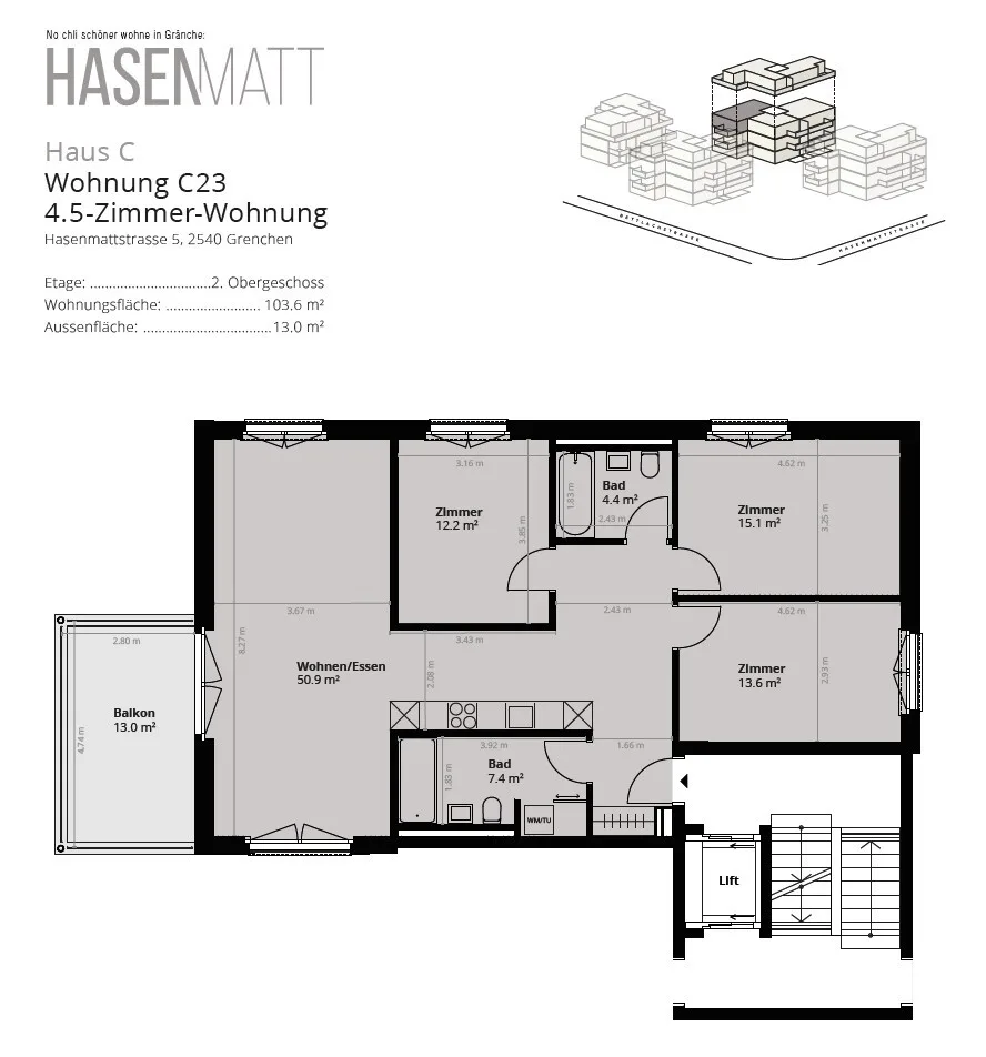 Moderne und helle Familienwohnung an zentraler Lage – Foto 10 von 10