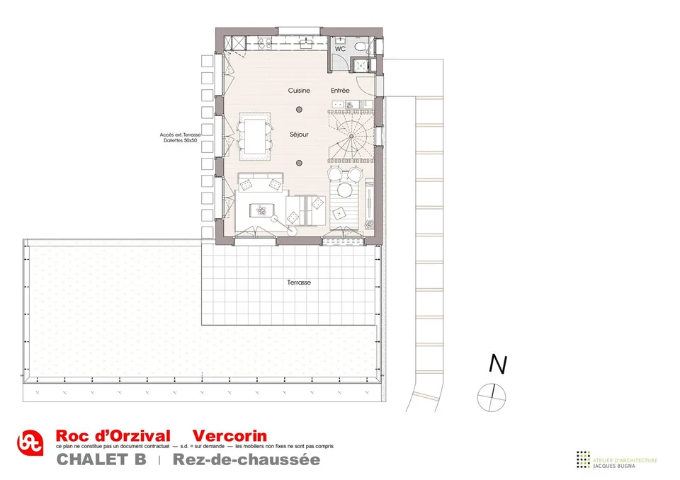 Vercorin - "Roc d'Orzival B" | Due chalet in residenza principale con garage-box – foto 7 di 12