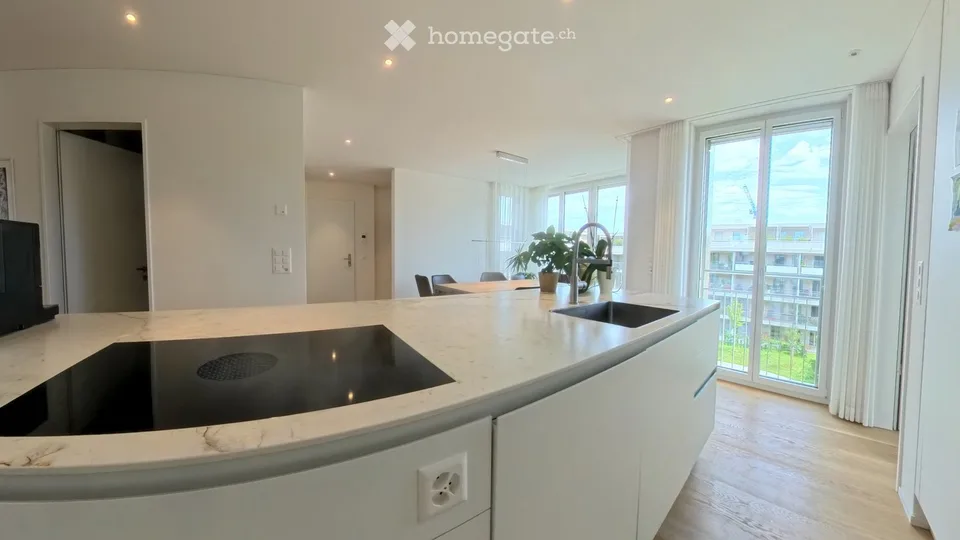 3½ Zimmer mit eigener Sauna und Kühlung — Neubau 2024