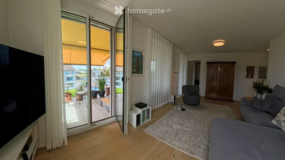 3½ Zimmer mit eigener Sauna und Kühlung — Neubau 2024