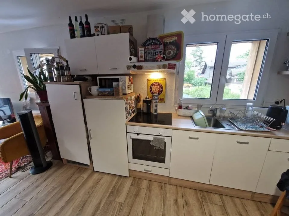 Cosy appartment on 2 levels in Crassier