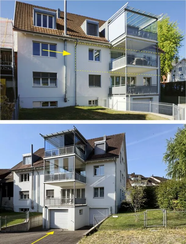 Hochwertig sanierte 4,5-Zimmer-Wohnung mit grosser Loggia, Garage und zusätzlichem Abstellplatz – Foto 2 von 14