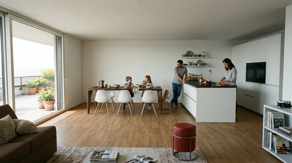 4.5-Zimmer-Neubauwohnungen mit Balkon oder Sitzplatz in Niederdorf – Foto 3 von 18
