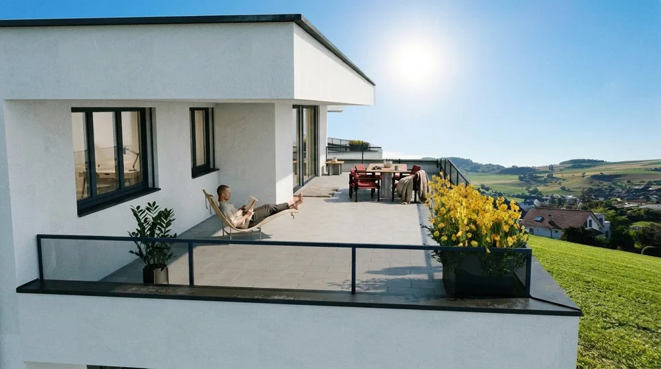4.5-Zimmer-Neubauwohnungen mit Balkon oder Sitzplatz in Niederdorf – Foto 10 von 18