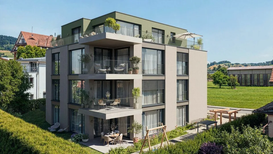 Modernes Wohnen mit viel Raum und sonnigem Balkon – Foto 7 von 8
