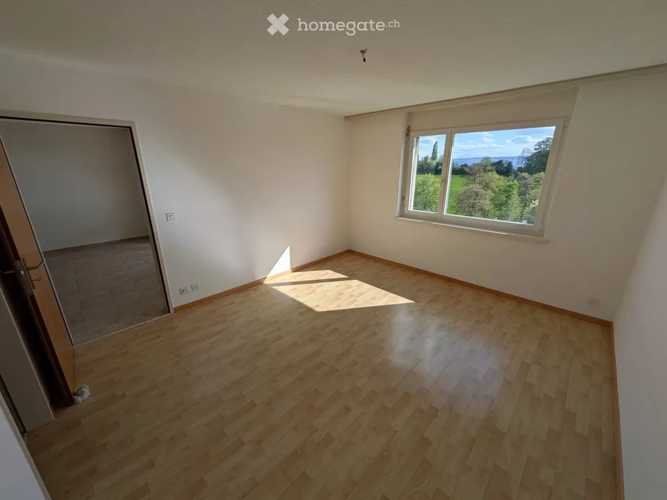 Appartamento luminoso 4.5 locali con balcone e bella vista a Widen