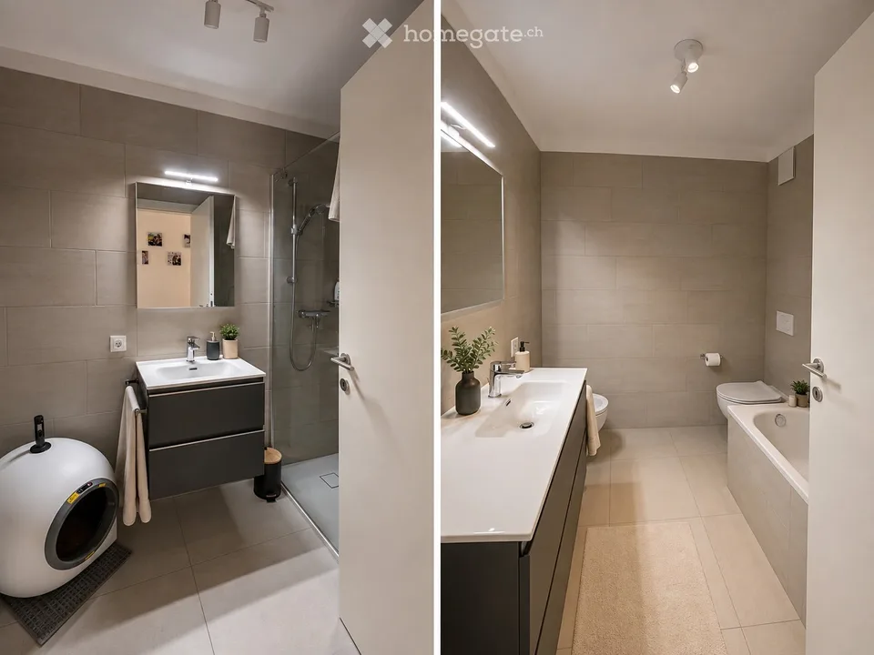 Modernes Apartment mit privatem Garten und Terrasse – Foto 3 von 5