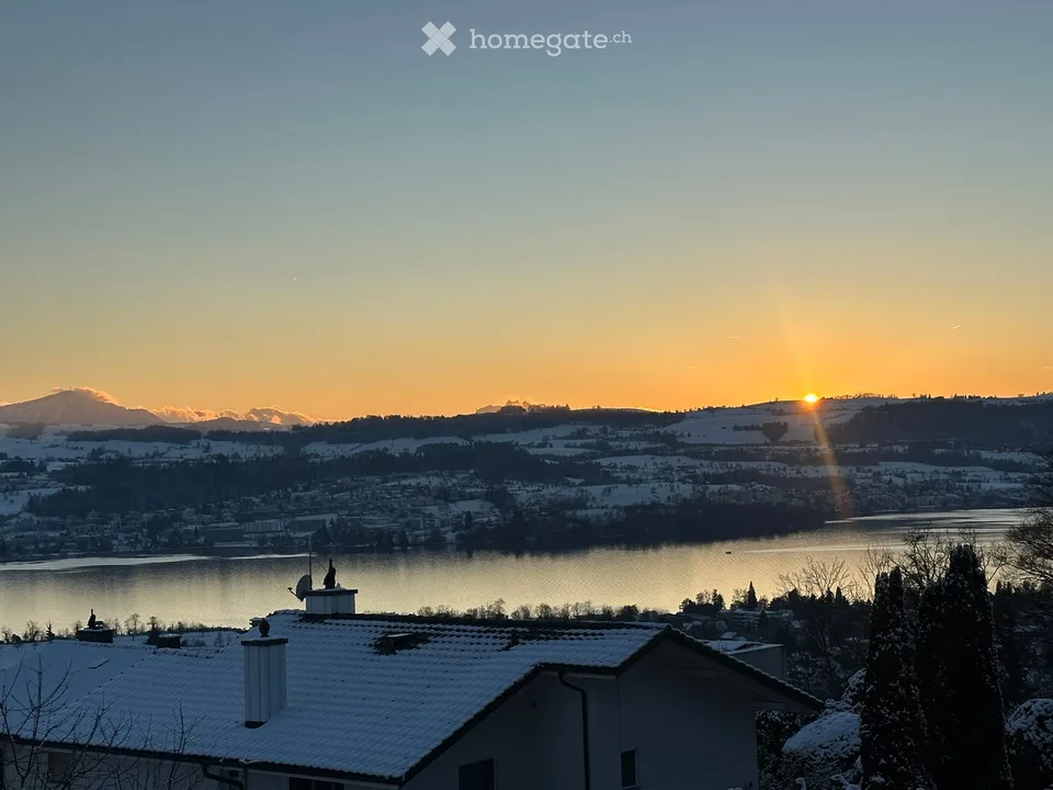 Maison familiale de 8 pièces avec vue sur le lac et les montagnes à Uetikon am See