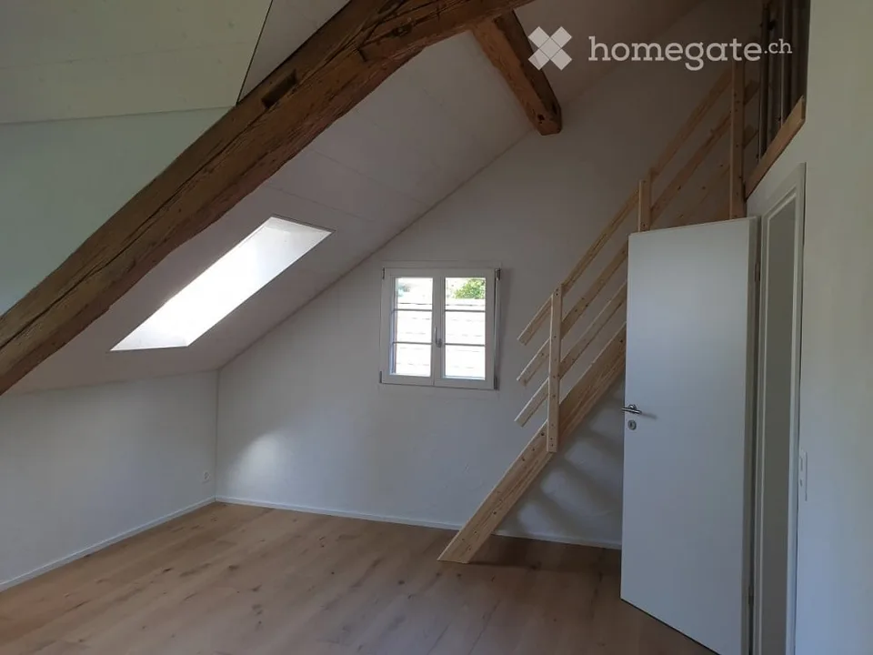 Rustikale 3.5-Zi-Maisonette in Fachwerkhaus bei alter Mühle am Bach