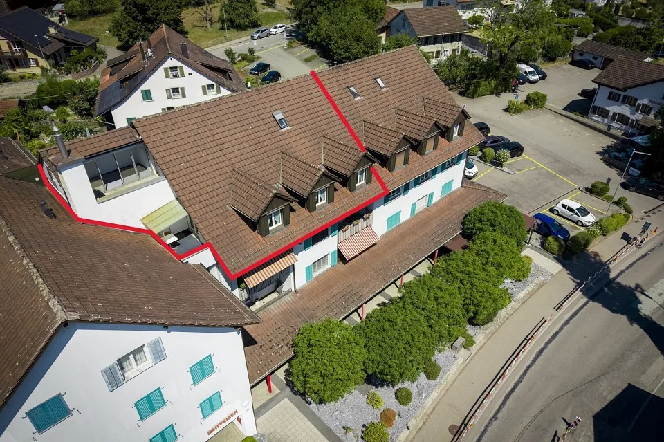 Mitten im Zentrum! Gepflegte Dach-Maisonette-Wohnung – Foto 3 von 13