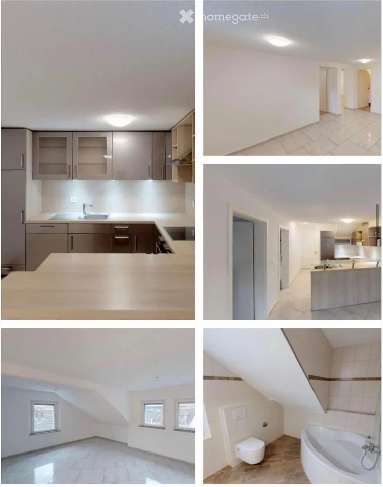 Beautiful 3.5-room attic apartment in the heart of Mümliswil