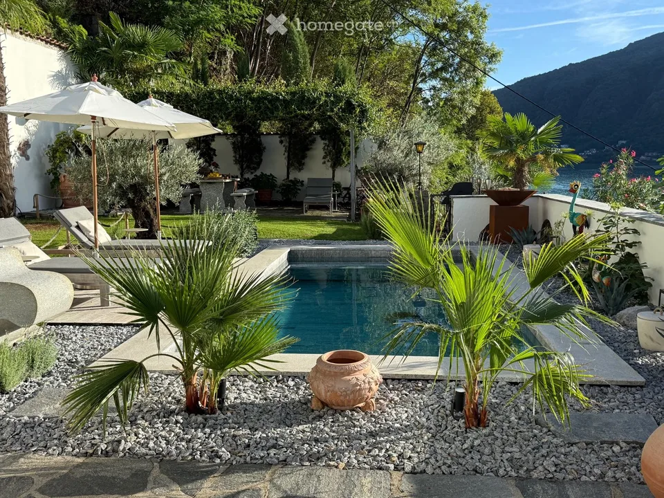 Villa SoleLago esclusiva di 5.5 locali, giardino privato, piscina privata