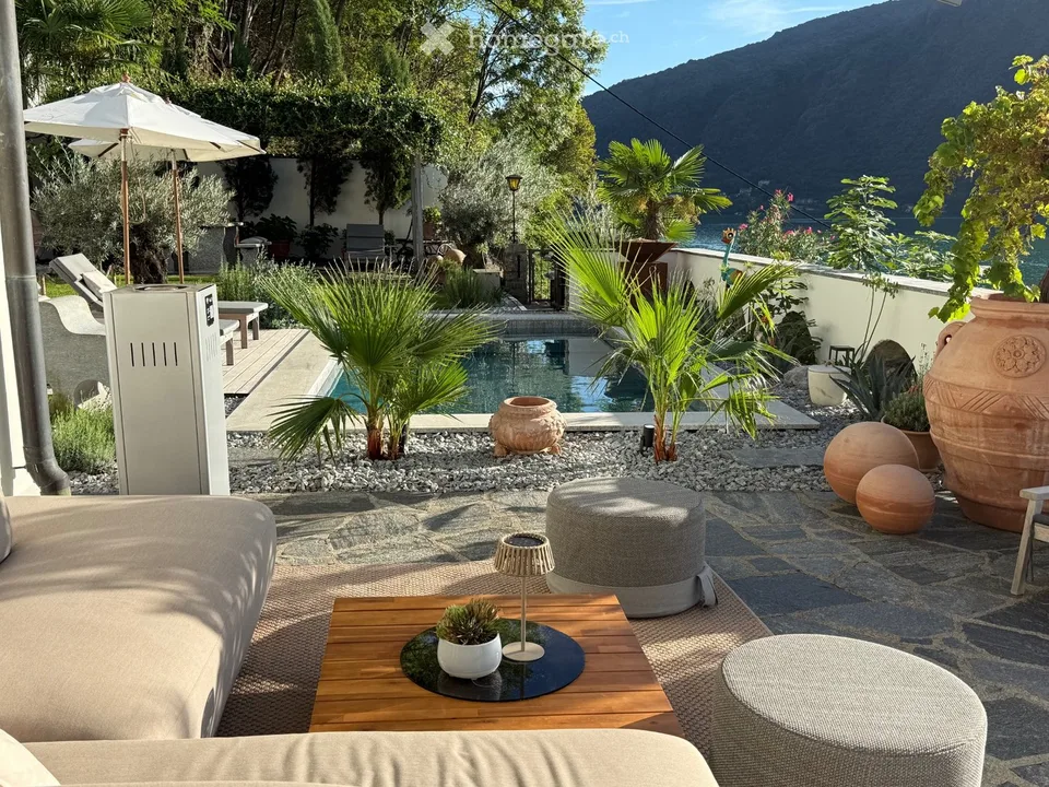 Villa SoleLago esclusiva di 5.5 locali, giardino privato, piscina privata
