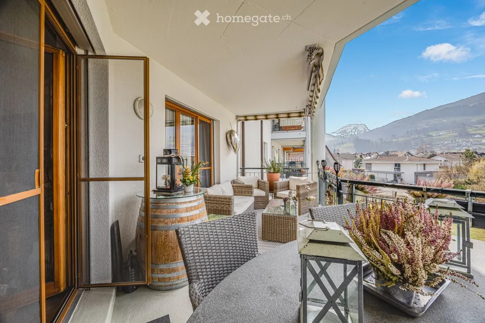 Spacious 5.5-Room Apartment in Siebnen – Renovated & Wheelchair Accessible