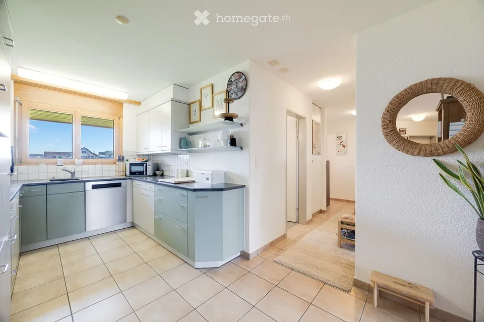 Spacious 5.5-Room Apartment in Siebnen – Renovated & Wheelchair Accessible