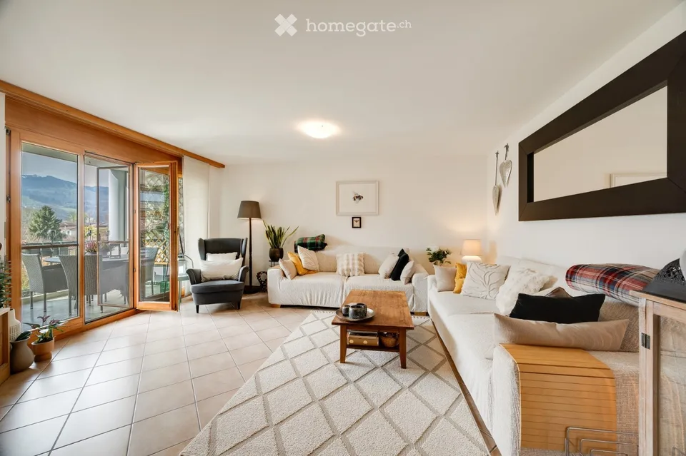 Spacious 5.5-Room Apartment in Siebnen – Renovated & Wheelchair Accessible