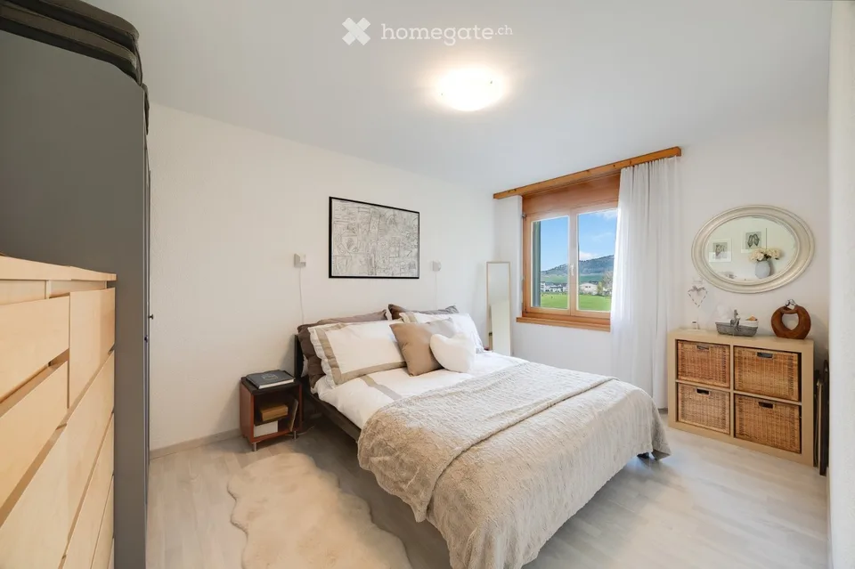 Spacious 5.5-Room Apartment in Siebnen – Renovated & Wheelchair Accessible