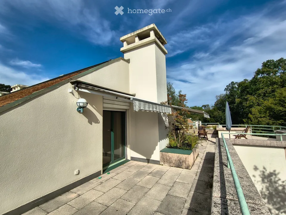 Sunny Duplex Apartment in Exclusive Location in Versoix