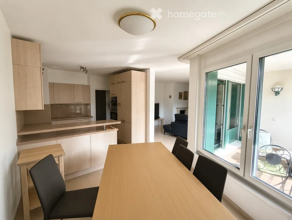 Sunny Duplex Apartment in Exclusive Location in Versoix
