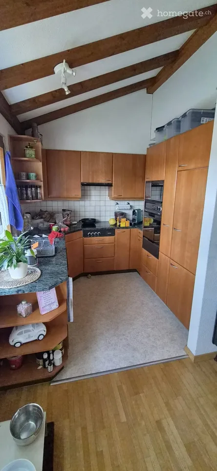 4.5 room apartment with garage and large balcony