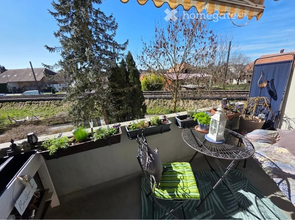 Gemütliche 3-Zimmer-Wohnung mit Balkon in Aefligen – ab November 2026 verfügbar