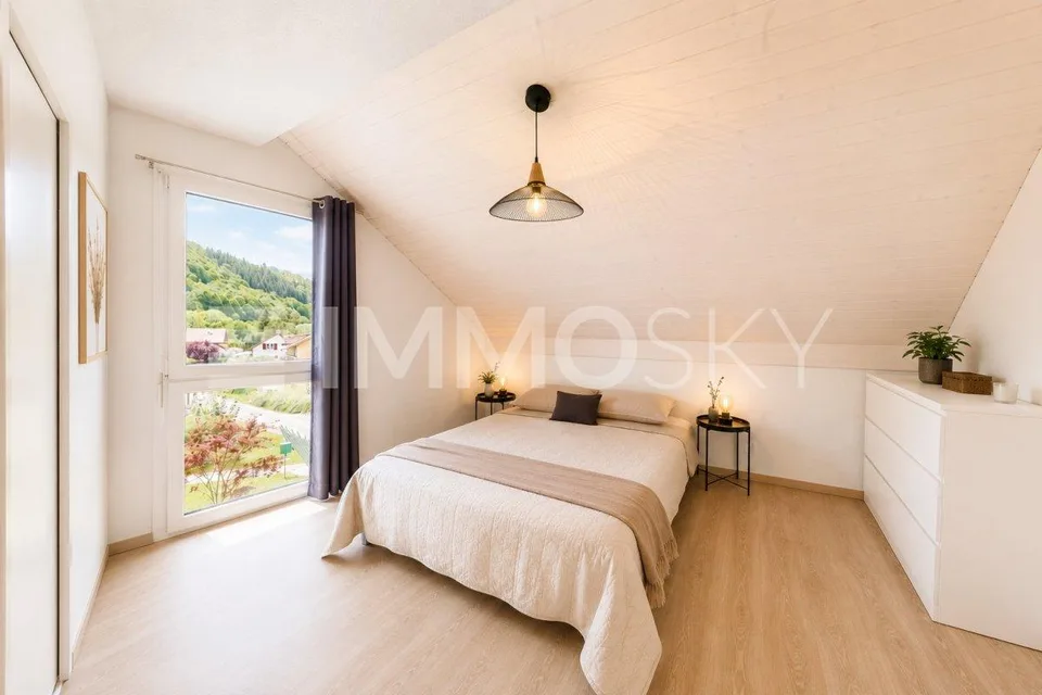 Wohnung 4.5 Zimmer mit 131 m2 in 10 Minuten von Orbe – Foto 9 von 12