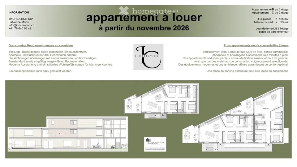 Appartement in Veyras