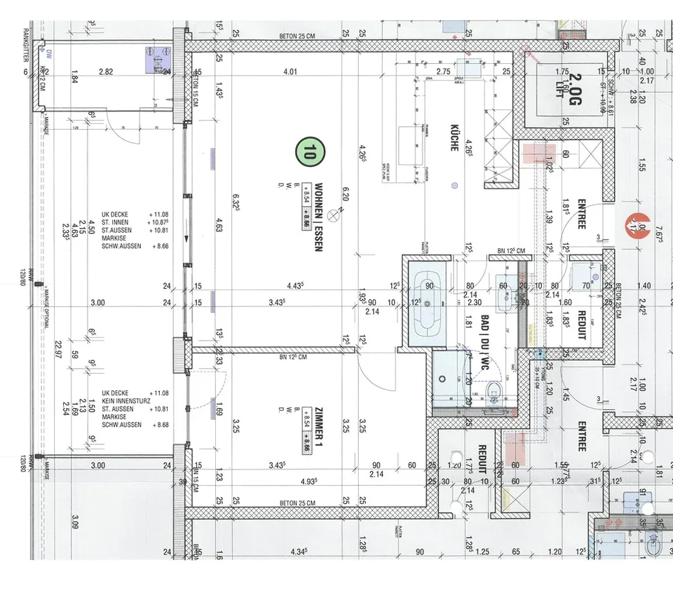 2 1/2 Zimmerwohnung im Eigentumsstandard