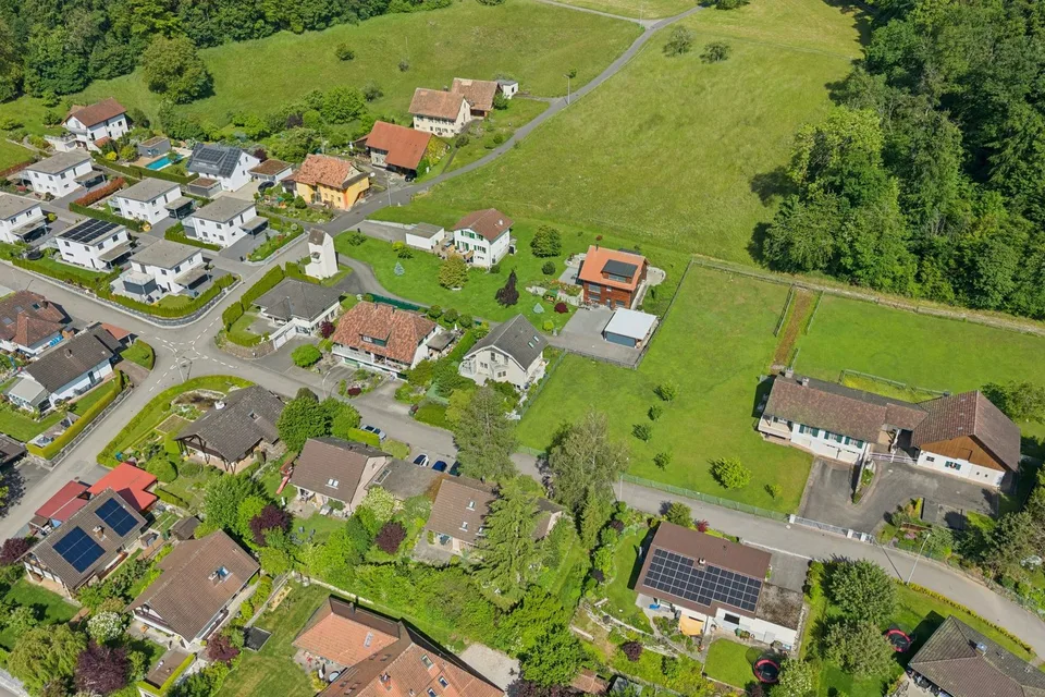 Unverbaubare Aussichtslage über Hägendorf mit viel Privatsphäre – Foto 12 von 13