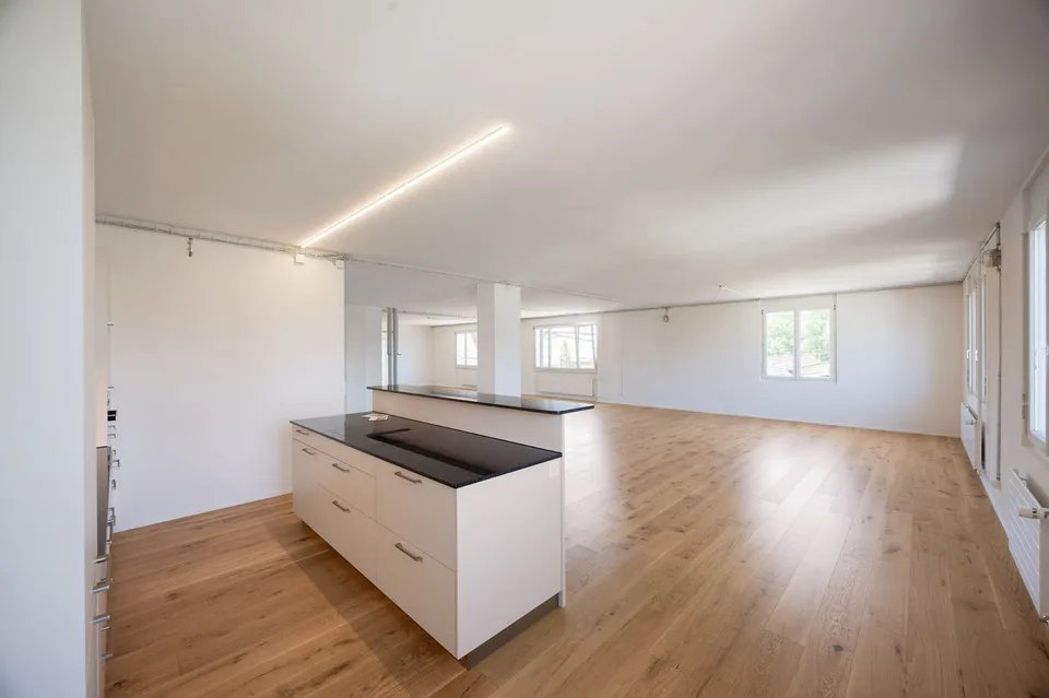 Large family apartment in a green and central location