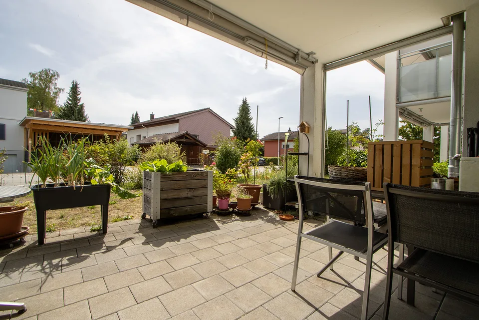 Charmante 3.5-Zimmerwohnung mit Terrasse im Erdgeschoss