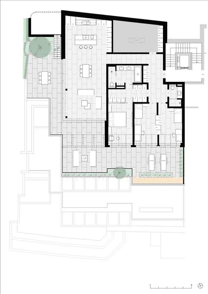Nouveau bâtiment : appartement terrasse 4,5 pièces, 151 m² - Vivre sur la pente ensoleillée – photo 9 sur 13