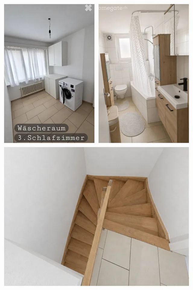 Family-friendly 4.5-room maisonette with new kitchen