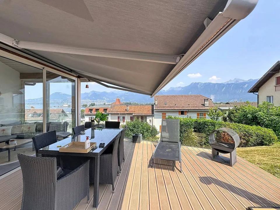 Villa 5.5 rooms with 4 bedrooms and panoramic view of Lake Geneva, Bouveret – photo 10 of 22