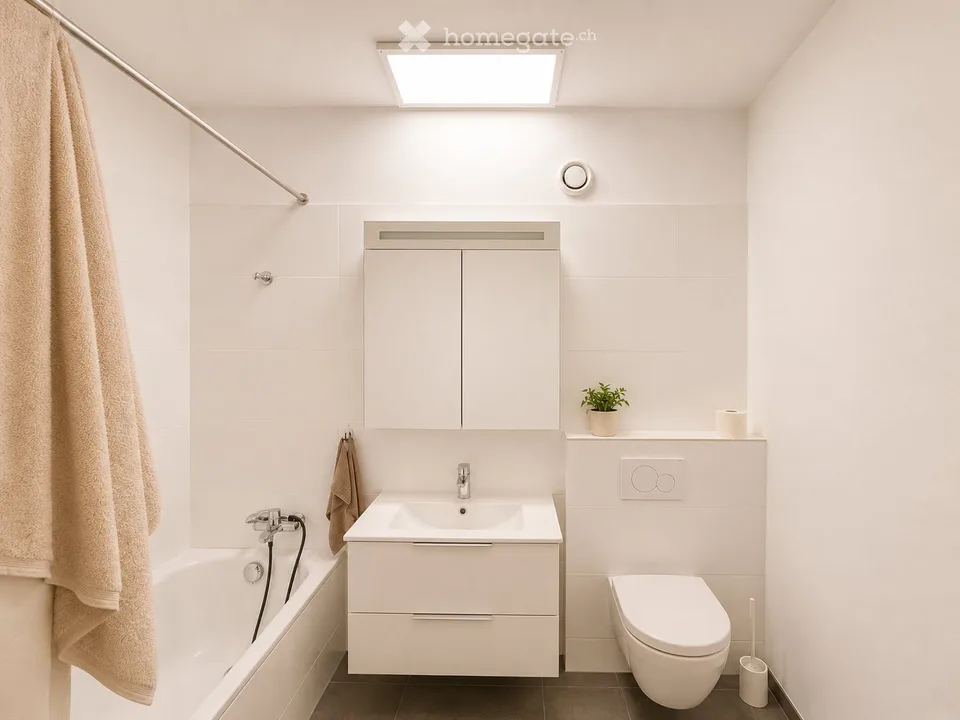 Charming furnished attic apartment in Coppet