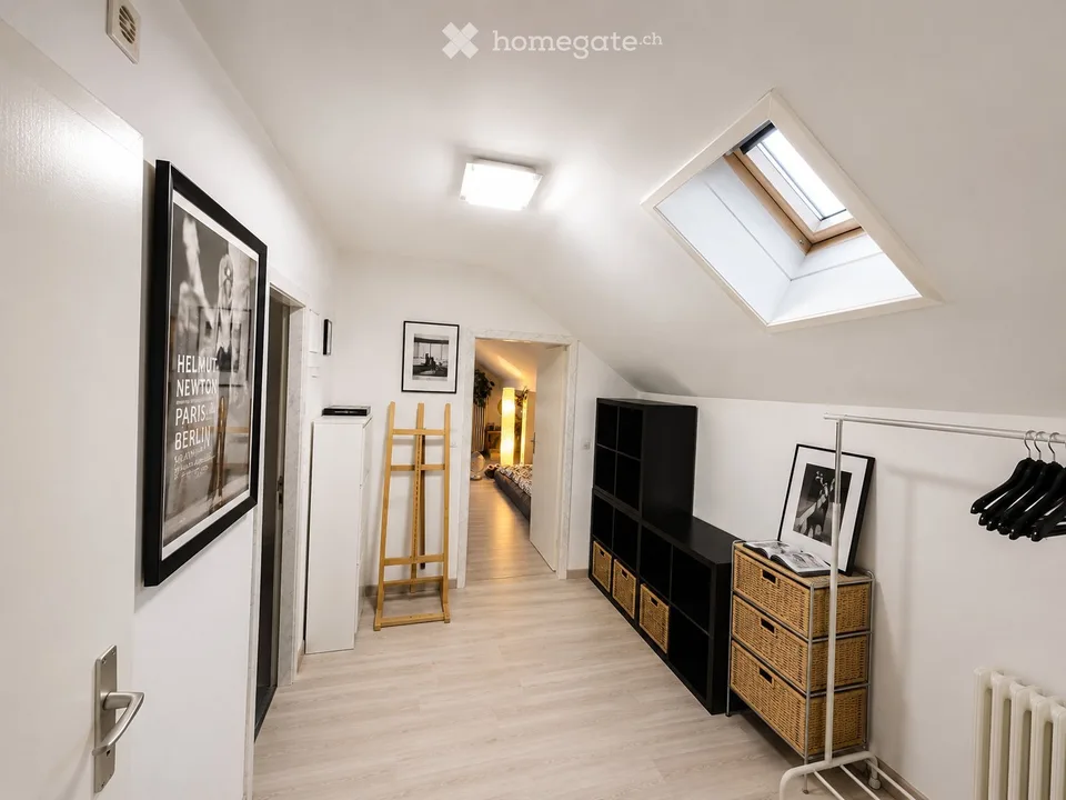 Charming furnished attic apartment in Coppet