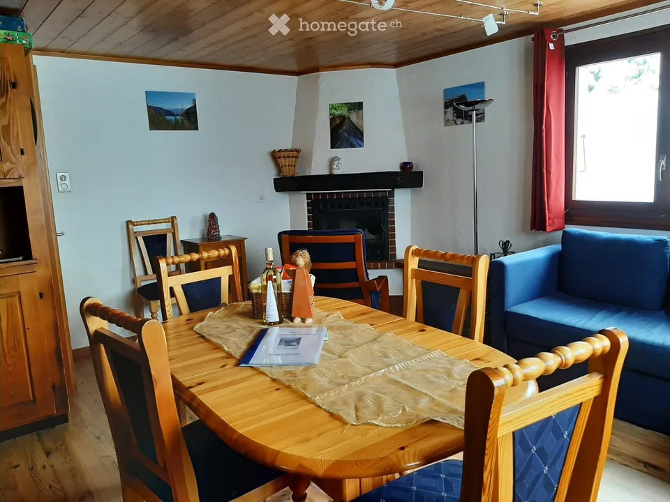 Die Tzoumaz - Zur Vermietung in der Saison Apartment im Chalet