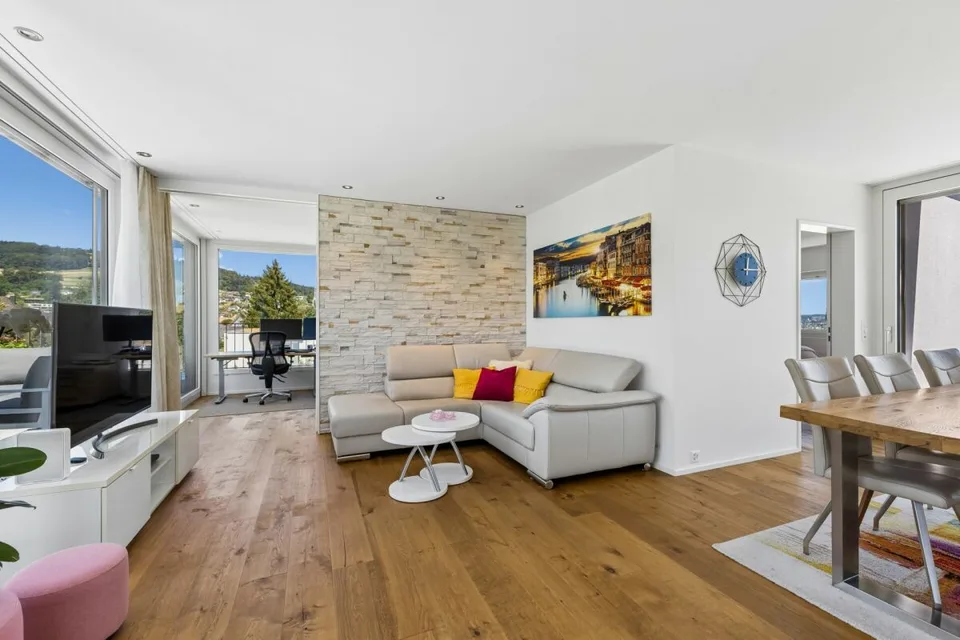 Exklusive 4.5-Zimmer-Attikawohnung mit Seeblick – Foto 6 von 20