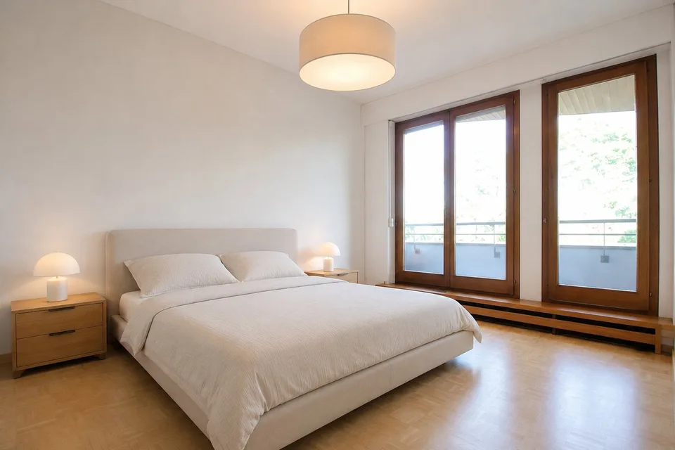 RARE: unique 4.5 room apartment in a private residence/spacieux 4.5 pièces dans une résidence privée