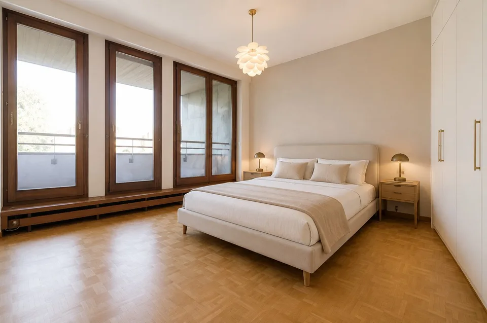 RARE: unique 4.5 room apartment in a private residence/spacieux 4.5 pièces dans une résidence privée