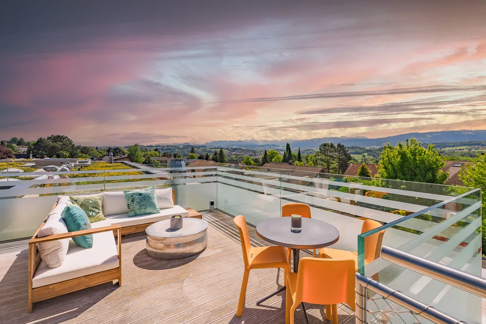 Außergewöhnliches Penthouse mit großer Terrasse & Dachterrasse