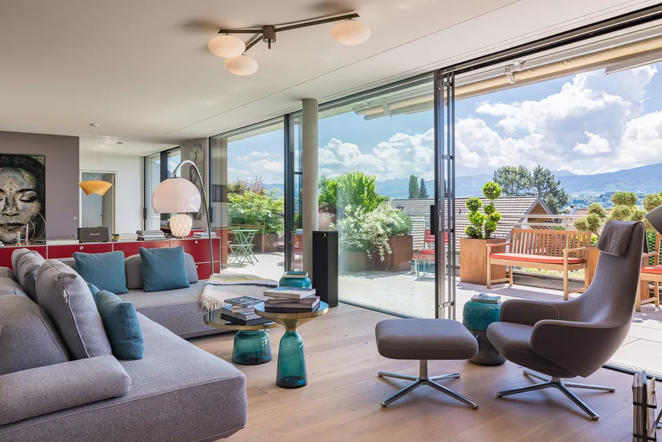 Außergewöhnliches Penthouse mit großer Terrasse & Dachterrasse